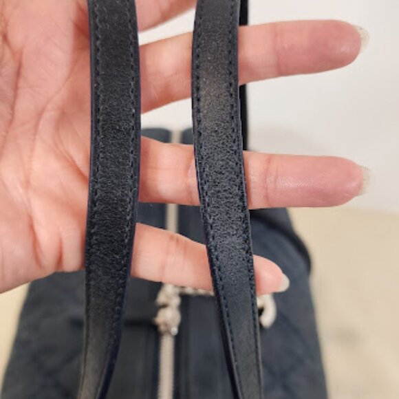 Chanel 2012 Iridescent Relax CC Bowling Bag/Baby duffle. Beautiful - Picture 8 of 16